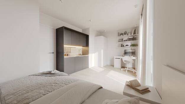 Wohnung zum Kauf - Neubau 144.900 € 1 Zimmer 25,5 m² Deggendorf Deggendorf 94469
