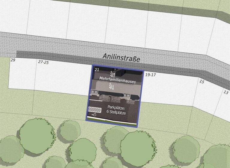 Mehrfamilienhaus zum Kauf - Erstbezug provisionsfrei als Kapitalanlage geeignet 1.825.565 € 19 Zimmer 521,6 m² 386,4 m² Grundstück Anilinstraße Elberfeld Wuppertal 42115