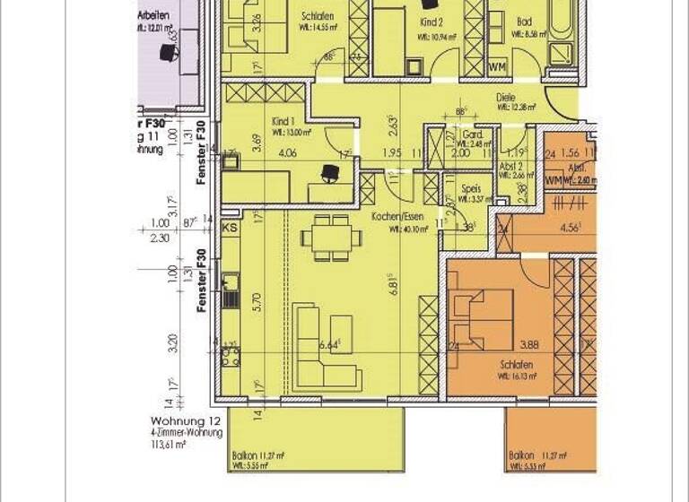 Wohnung zum Kauf provisionsfrei 501.000 € 4 Zimmer 113,6 m² 1. Geschoss frei ab sofort Grasweg 2 Niederstimm Manching 85077