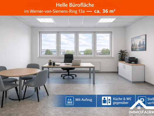 Bürofläche zur Miete 289 € 1 Zimmer 36,1 m² Bürofläche Ottersleben Magdeburg 39116