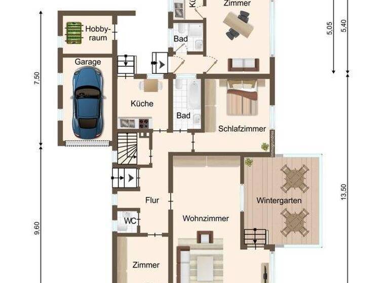 Einfamilienhaus zum Kauf 298.000 € 4 Zimmer 121 m² 751 m² Grundstück Lohe-Rickelshof 25746