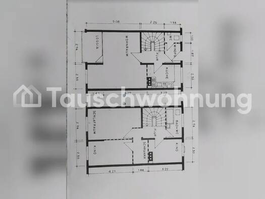 Maisonette zur Miete nur mit Wohnberechtigungsschein Tauschwohnung 450 € 3,5 Zimmer 84 m² 3. Geschoss Otterndorf Hamburg 21107