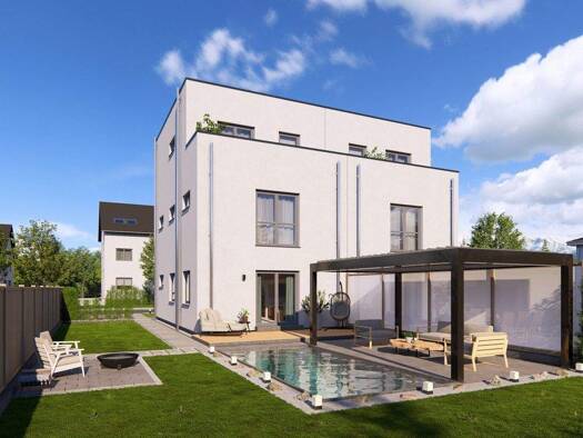 Doppelhaushälfte zum Kauf 371.254 € 4 Zimmer 169 m² 517 m² Grundstück Remmesweiler Sankt Wendel 66606