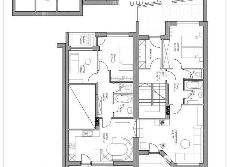 Wohnung zum Kauf 470.000 € 4 Zimmer 98 m² EG Hainzenberg 6278