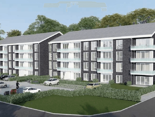 Wohnung zur Miete - Erstbezug 620 € 2 Zimmer 66,7 m² 2. Geschoss frei ab 01.03.2026 Im Rosenwinkel 2 Stolzenau 31592