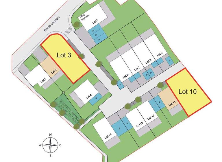 Grundstück zum Kauf provisionsfrei 603.000 € 402 m² Grundstück rue de Crauthem 44 Peppange L-3390