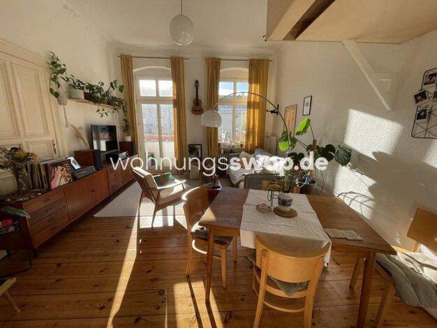 Studio zur Miete Tauschwohnung 809 € 2 Zimmer 69 m² 4. Geschoss Neukölln Berlin 12043