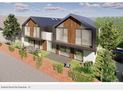 Haus zum Kauf - Erstbezug provisionsfrei 856.000 € 5 Zimmer 136,4 m² 183 m² Grundstück Queckstraße 13 Altlindenau Leipzig 04177