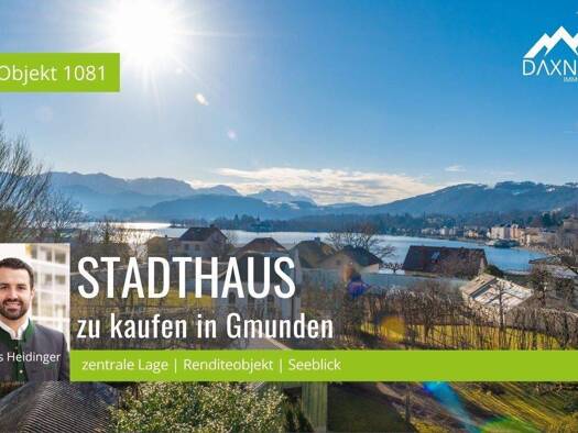 Stadthaus zum Kauf 1.600.000 € 500 m² 202 m² Grundstück Gmunden 4810
