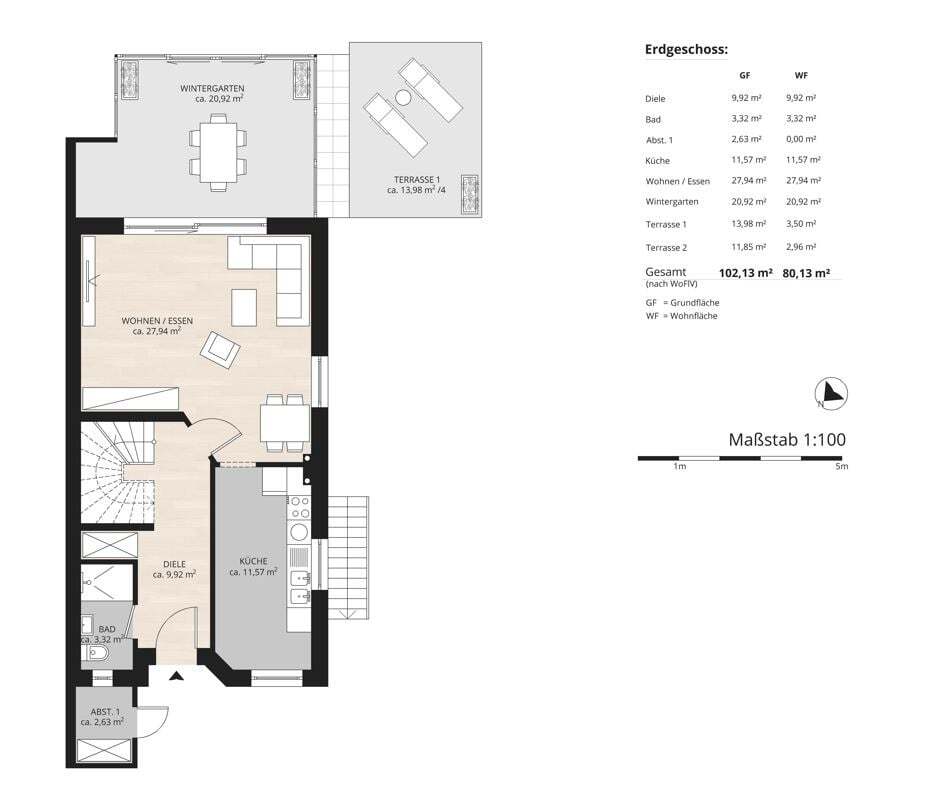 Doppelhaushälfte zum Kauf 425.000 € 4 Zimmer 138,8 m²<br/>Wohnfläche 493 m²<br/>Grundstück Apensen 21641