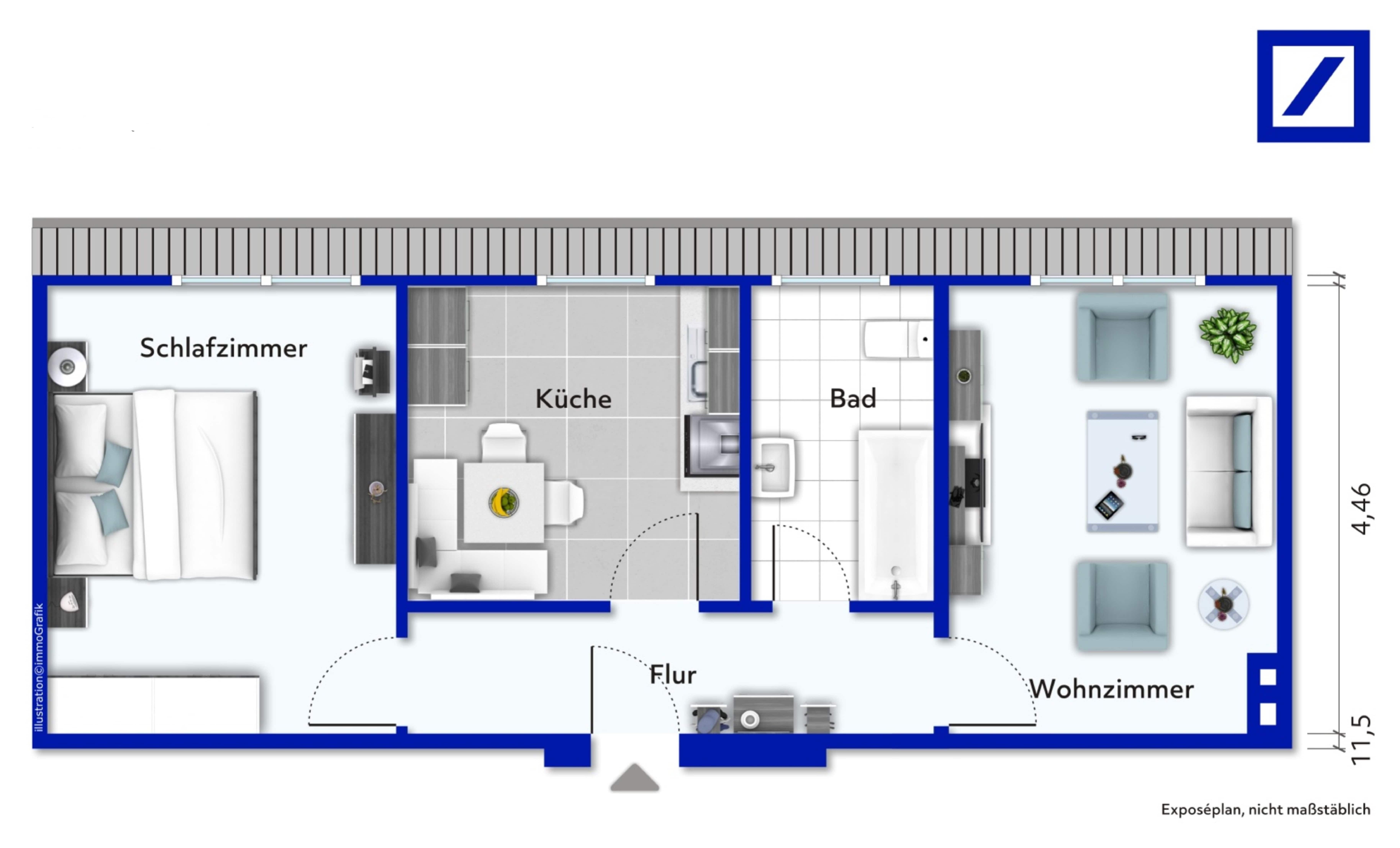 Wohnung zum Kauf 65.000 € 2 Zimmer 53 m²<br/>Wohnfläche Bündheim Bad Harzburg 38667