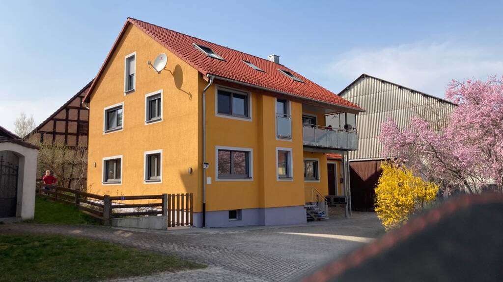 Wohnung zur Miete 390 € 2 Zimmer 45 m² frei ab sofort Lerchenbergshof Oberdachstetten 91617