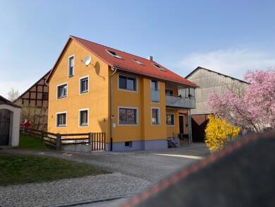 Wohnung zur Miete 390 € 2 Zimmer 45 m² Dachgeschoss frei ab sofort Lerchenbergshof Oberdachstetten 91617