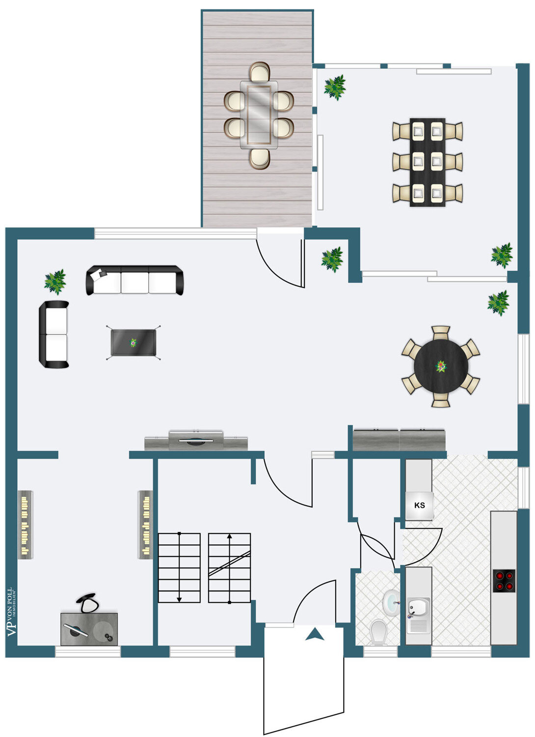 Einfamilienhaus zum Kauf 595.000 € 6,5 Zimmer 189 m²<br/>Wohnfläche 1.158 m²<br/>Grundstück Rüdinghausen - Mitte Witten 58454