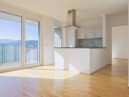 Wohnung zur Miete 1.000 € 2 Zimmer 52,9 m² 3. Geschoss Innere Stadt Klagenfurt(Stadt) 9020