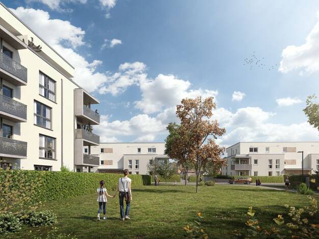Wohnung zur Miete - Erstbezug 1.027 € 2 Zimmer 76 m² 1. Geschoss frei ab 01.10.2026 Großer Einberg 6 Wiemelhausen Süd 44789