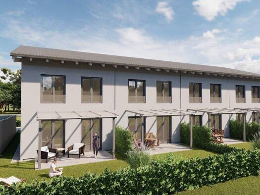 Reihenmittelhaus zum Kauf - Erstbezug provisionsfrei 544.900 € 4 Zimmer 120,4 m² 128,2 m² Grundstück Boos 87737