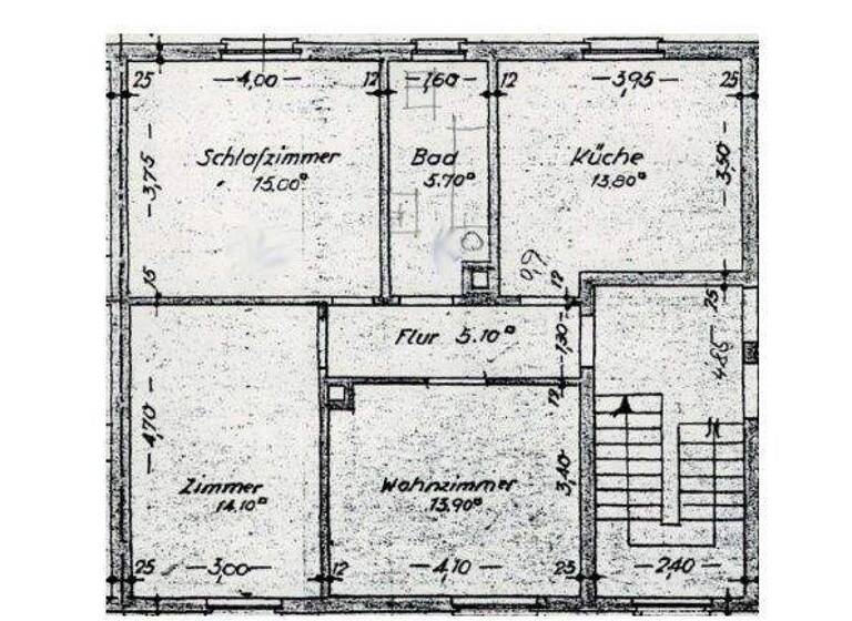 Wohnung zur Miete 750 € 3 Zimmer 66 m² 2. Geschoss Worblinger Straße 27 Singen Singen (Hohentwiel) 78224