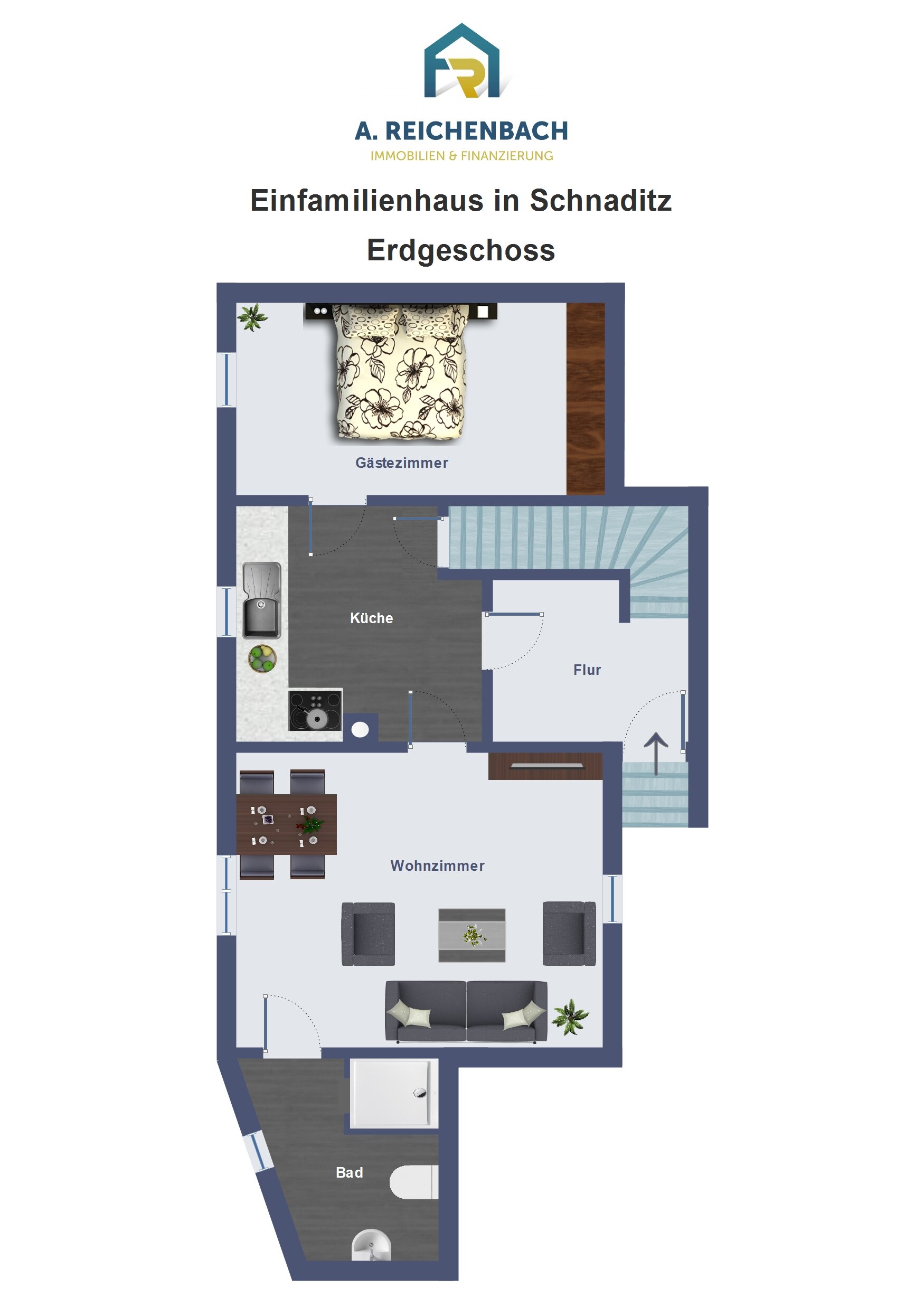 Einfamilienhaus zum Kauf 110.000 € 5 Zimmer 132 m²<br/>Wohnfläche 461 m²<br/>Grundstück ab sofort<br/>Verfügbarkeit Muldeweg 6 Schnaditz Bad Düben 04849