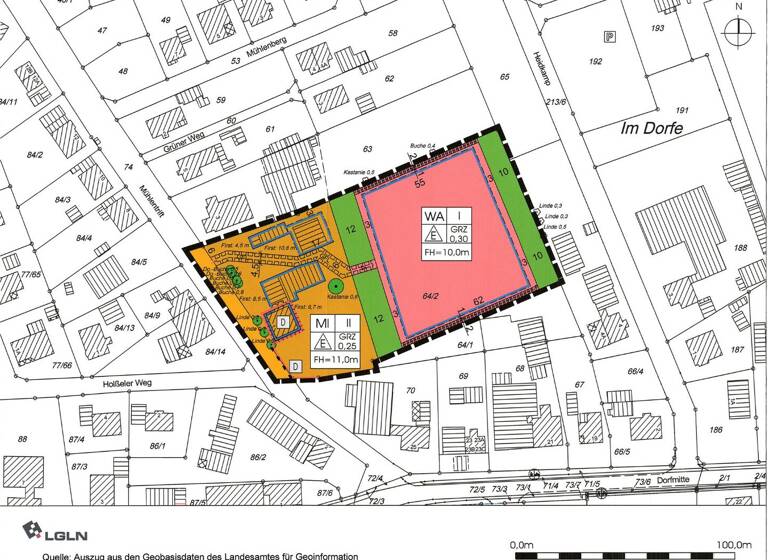 Grundstück zum Kauf 117.640 € 1.384 m² Grundstück Neuenwalde Geestland-Neuenwalde 27607