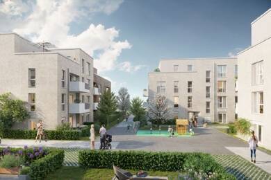 Terrassenwohnung zur Miete - Erstbezug 1.300 € 3 Zimmer 79,4 m² EG frei ab 01.09.2025 Hermann-Klingenberg-Ring 7 Friedrichsgabe Norderstedt 22844
