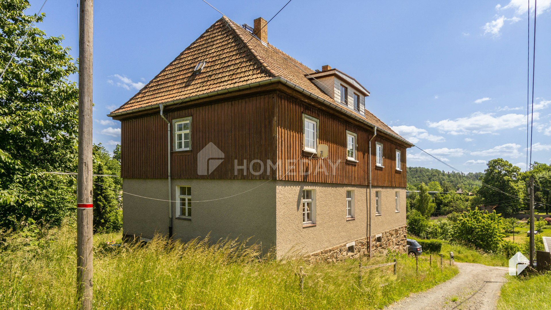 Mehrfamilienhaus zum Kauf 89.000 € 12 Zimmer 220 m²<br/>Wohnfläche 1.410 m²<br/>Grundstück Klingenberg Klingenberg Landkreis Sächsische Schweiz 01774