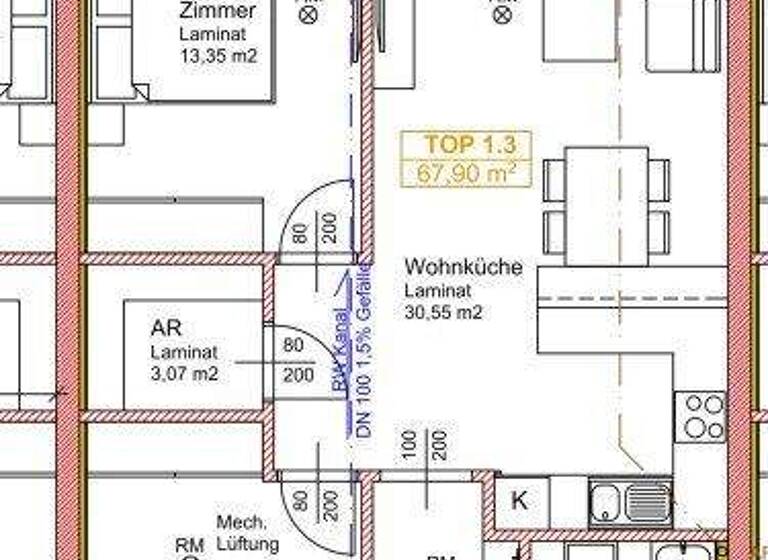 Wohnung zum Kauf 269.000 € 3 Zimmer 67 m² Marchegg 2294