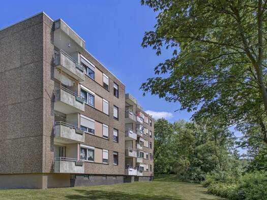 Wohnung zur Miete nur mit Wohnberechtigungsschein 507 € 3,5 Zimmer 81,3 m² 2. Geschoss Knappenstraße 148 Lohberg Dinslaken 46537
