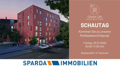 Wohnung zum Kauf - Erstbezug provisionsfrei 329.000 € 2 Zimmer 60,5 m² Bodestraße 1-3 Nordstadt Hannover-Nordstadt 30167