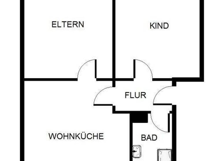 Wohnung zur Miete 412 € 2 Zimmer 53,4 m² 2. Geschoss frei ab 08.03.2026 Markenstr. 71 Horst Gelsenkirchen 45899