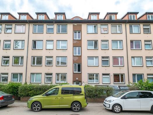Wohnung zur Miete 678 € 2,5 Zimmer 49,2 m² 1. Geschoss frei ab sofort Horn Hamburg 22119
