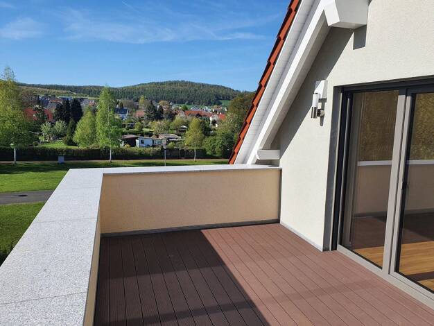 Penthouse zur Miete 962 € 2 Zimmer 68,7 m² 2. Geschoss Westheimer Straße Hofgeismar Hofgeismar 34369