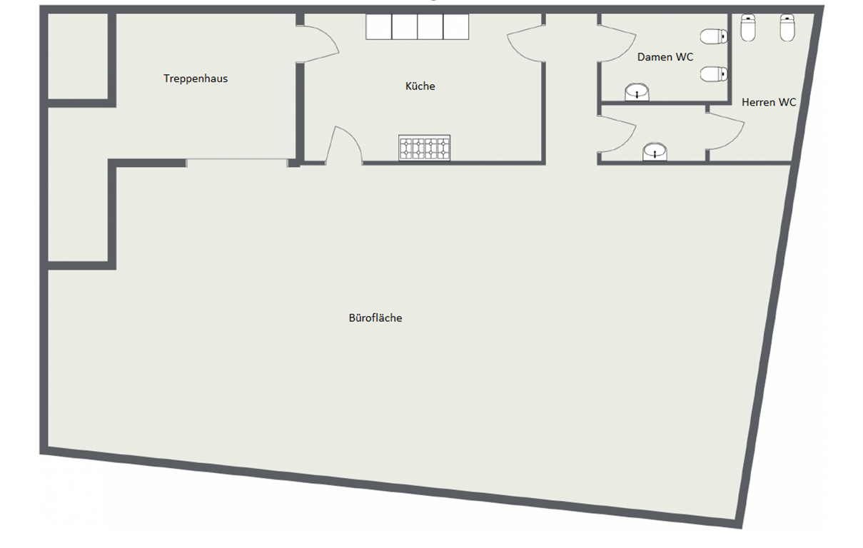 Bürofläche zur Miete provisionsfrei 1.350 € 225 m²<br/>Bürofläche Osterstr. 7-8 Norden Norden , Ostfriesl 26506