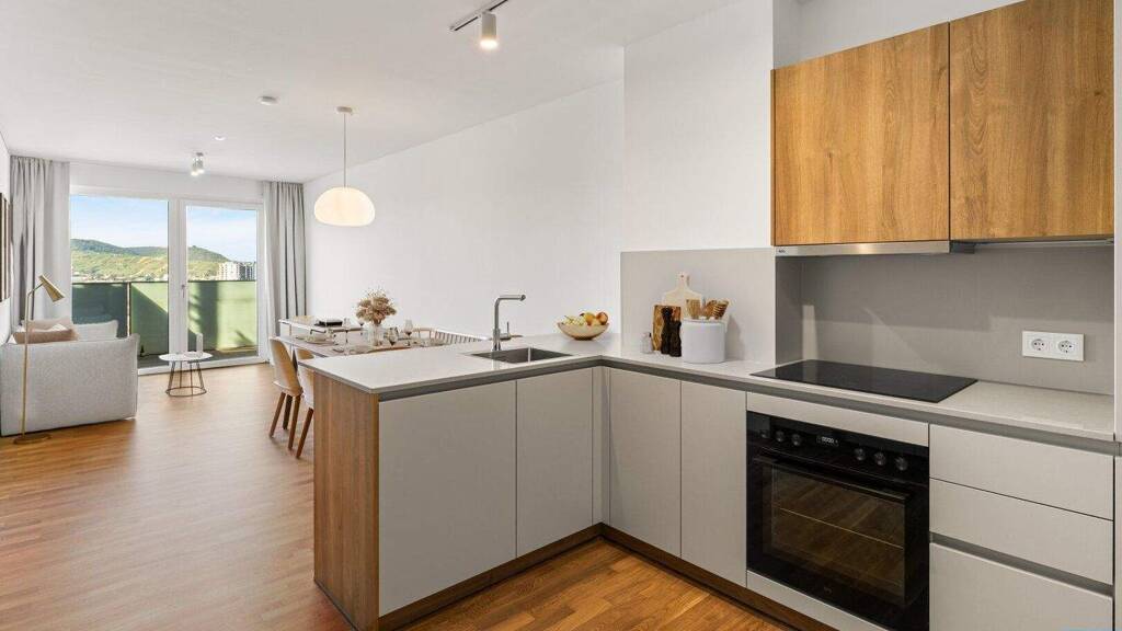 Wohnung zur Miete - Erstbezug 1.557 € 2 Zimmer 53,3 m² 7. Geschoss Dresdner Straße Wien 1200