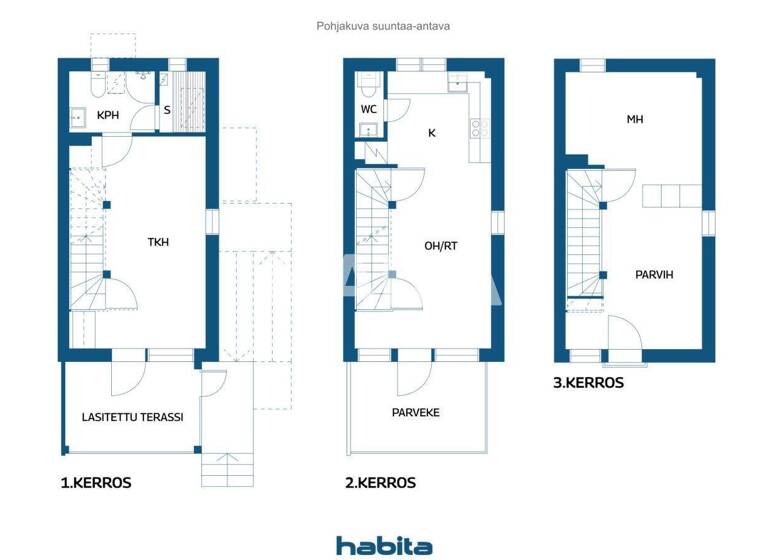 Doppelhaushälfte zum Kauf 210.000 € 3 Zimmer 73 m² Sumpuntie 117 Hailuoto 90480