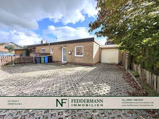 Reihenendhaus zum Kauf 129.500 € 2 Zimmer 41,8 m² 826 m² Grundstück Hage Hage 26524