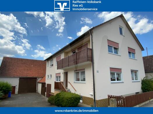 Einfamilienhaus zum Kauf 230.000 € 7 Zimmer 158,4 m² 726 m² Grundstück Kleinsorheim Möttingen / Kleinsorheim 86753