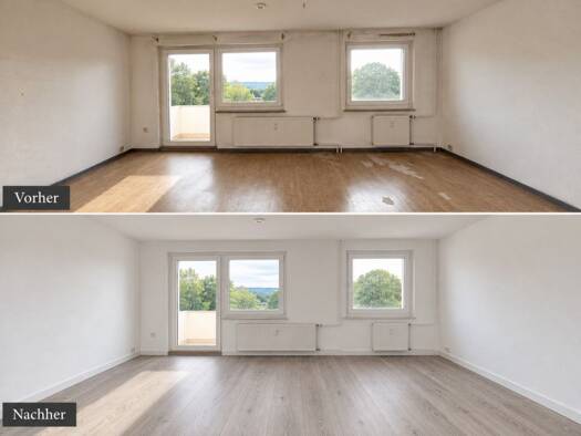 Wohnung zur Miete 287 € 2 Zimmer 50,8 m² 3. Geschoss Dr.-Friedrich-Wolf-Straße 61 Chrieschwitz Plauen 08529