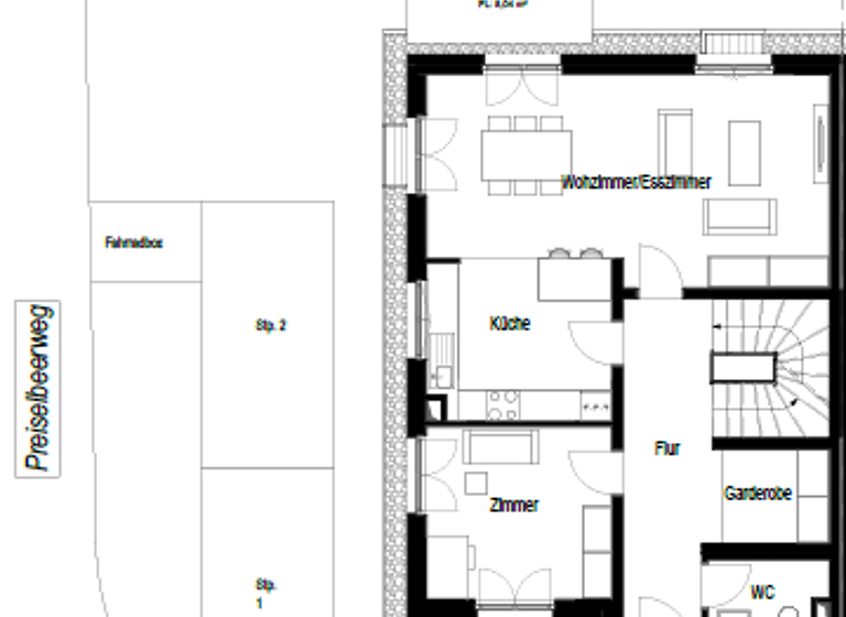 Doppelhaushälfte zum Kauf provisionsfrei 699.400 € 5 Zimmer 136,2 m² 249 m² Grundstück frei ab sofort Preiselbeerweg 16 Lützelsachsen Weinheim 69469