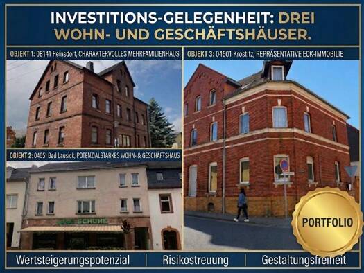 Mehrfamilienhaus zum Kauf 729.000 € 48 Zimmer 785 m² 1.301 m² Grundstück Krostitz Krostitz 04509