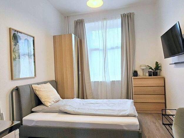 Studio zur Miete Wohnen auf Zeit 850 € 1 Zimmer 18 m² frei ab 15.04.2026 Luxemburgerallee 00 Ostend Frankfurt am Main 60529