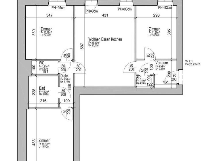 Wohnung zum Kauf 339.900 € 4 Zimmer 82,3 m² 3. Geschoss Eggenberg Graz 8020