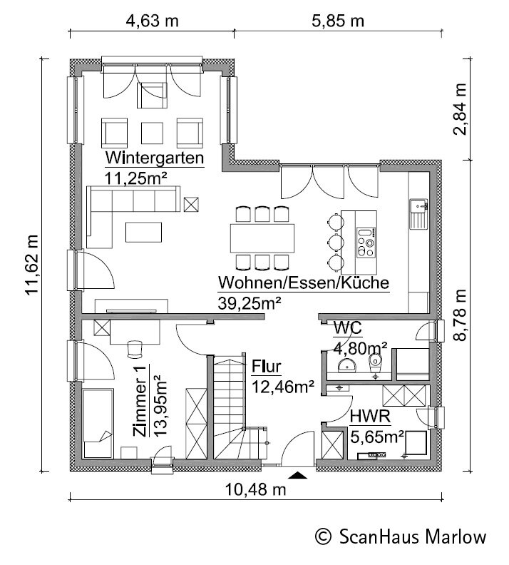 Einfamilienhaus zum Kauf 427.375 € 5 Zimmer 158,5 m²<br/>Wohnfläche 583 m²<br/>Grundstück Aschersleben Aschersleben 06449