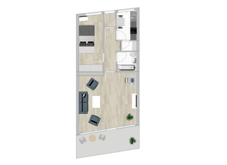 Wohnung zur Miete 425 € 2 Zimmer 58,4 m² frei ab sofort Lüneburger Str. 10 Bad Bevensen 29549