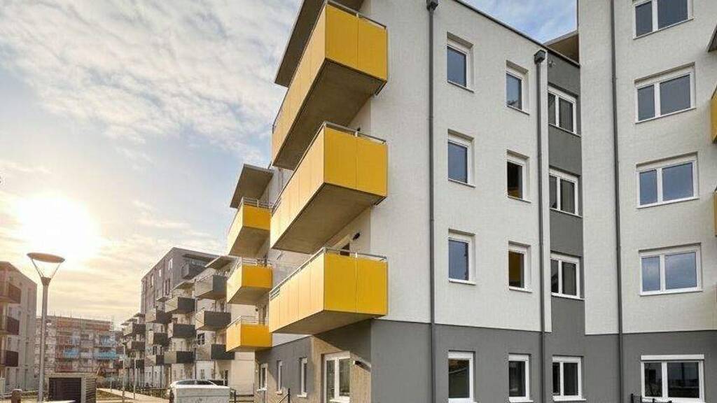 Wohnung zur Miete - Erstbezug 895 € 3 Zimmer 68,5 m² 1. Geschoss Stadionstraße Wiener Neustadt 2700