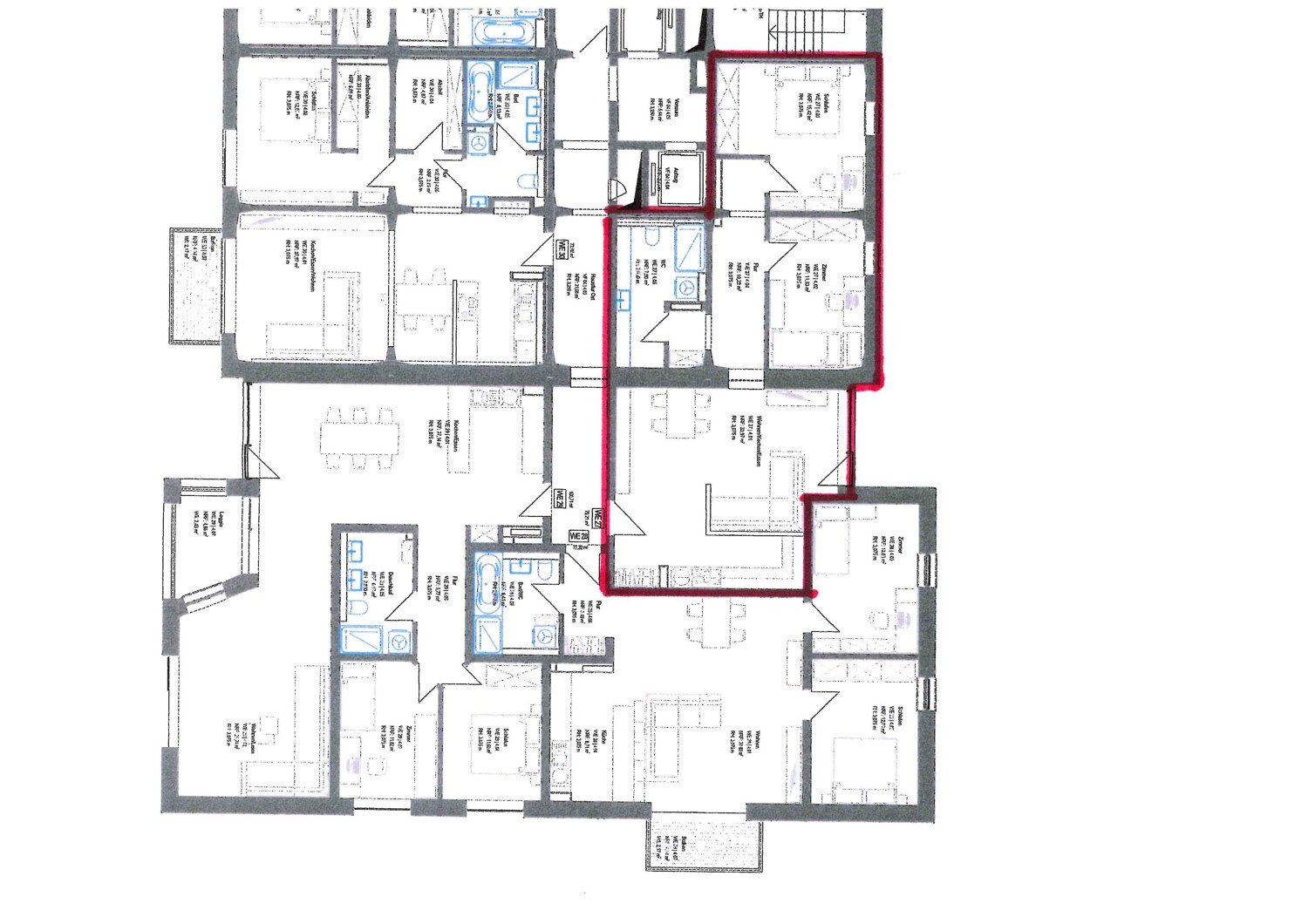 Wohnung zur Miete 871 € 3 Zimmer 79,2 m²<br/>Wohnfläche Bad Kleinen Bad Kleinen 23996