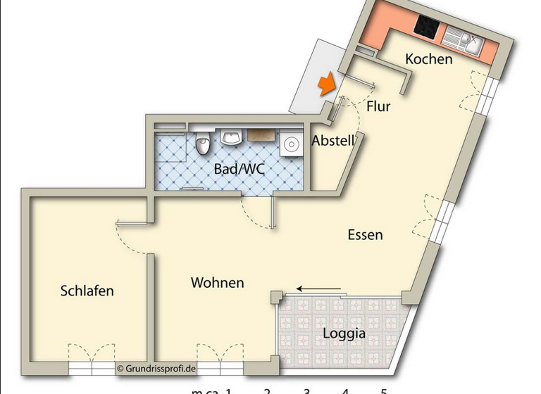 Wohnung zum Kauf 459.000 € 2 Zimmer 70,1 m² 1. Geschoss Gundelfingen 79194
