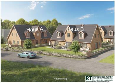 Haus zum Kauf - Neubau provisionsfrei 1.300.000 € 4 Zimmer 94 m² 1.612 m² Grundstück frei ab sofort Alte Dorfstr. 25 b Tinnum Sylt 25980