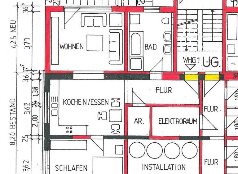Wohnung zum Kauf 260.000 € 2 Zimmer 76,4 m² UG Lahr Lahr/Schwarzwald 77933