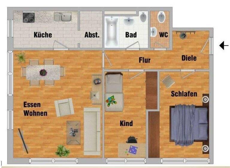 Wohnung zum Kauf 795.000 € 3 Zimmer 84 m² 5. Geschoss frei ab sofort Ludwigsvorstadt-Isarvorstadt München 80336